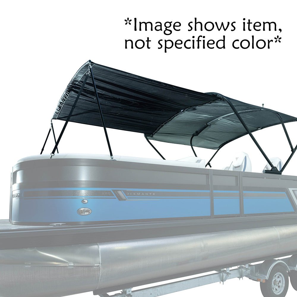 SureShade Bimini Extension f/Power Bimini -7' Chrome Hardware w/Light Sand Canvas [2022002189] - The Happy Skipper