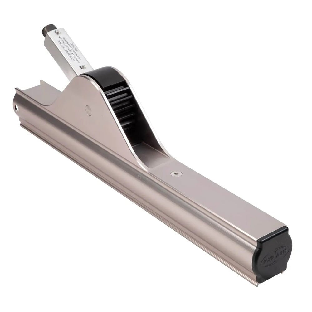 SureShade Power Pontoon Bimini Top Actuator - Clear (Silver Anodized Alloy) [861675] - The Happy Skipper