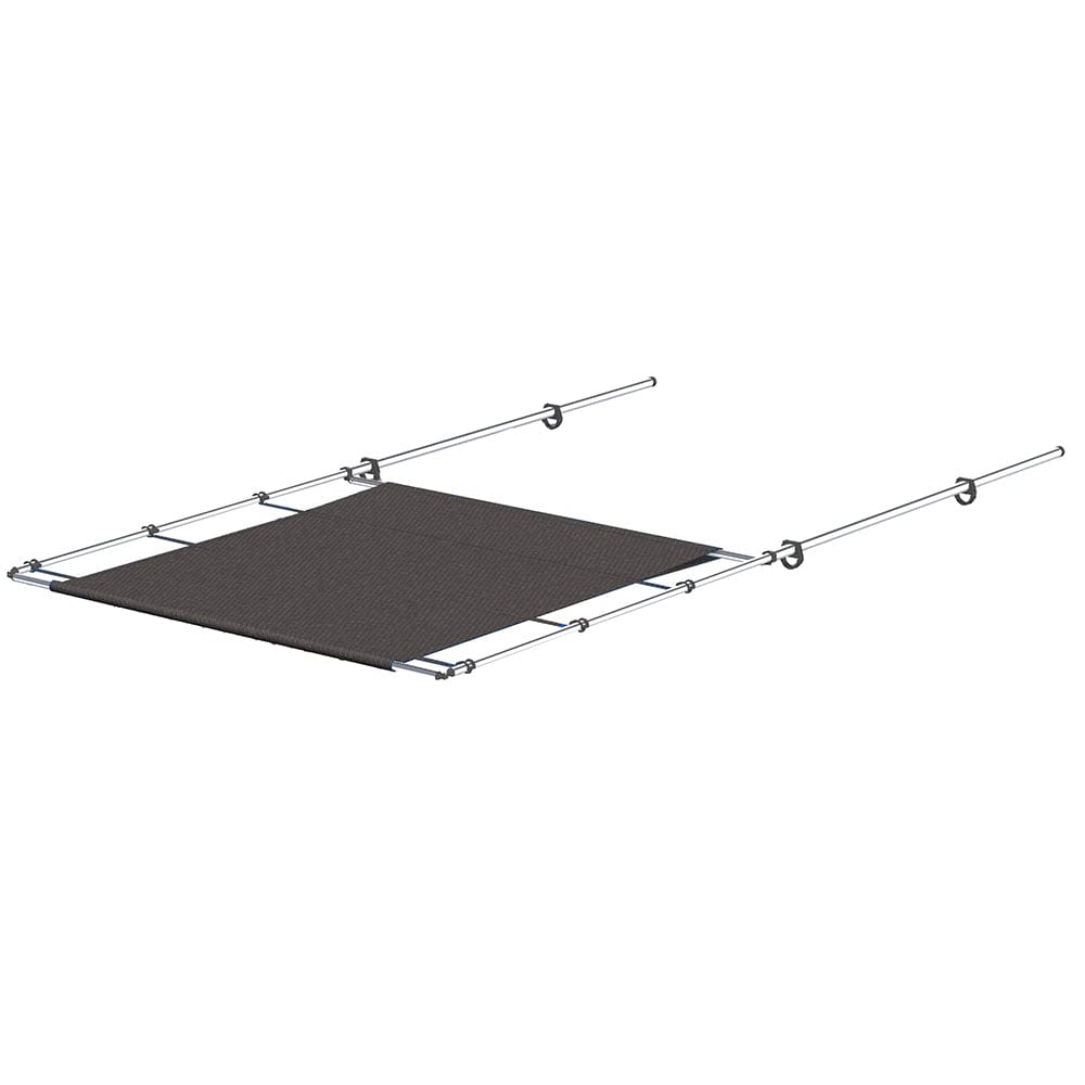 SureShade PTX Power Shade - 57" Wide - Stainless Steel - Grey [2021026258] - The Happy Skipper
