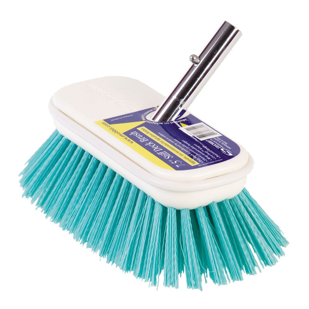 Swobbit 7.5" Stiff Cleaning Brush - Green [SW77355] - The Happy Skipper