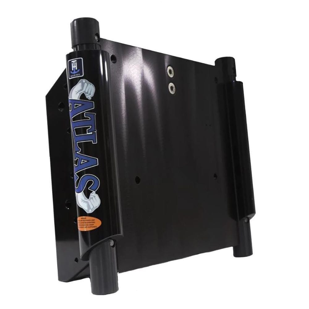 T-H Marine ATLAS 10" Hydraulic Jack Plate Standard - Black Anodized [AHJ-10V-B-DP] - The Happy Skipper