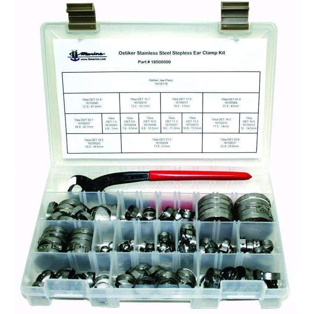 T-H Marine Oetiker Stepless Clamp Kit w/Pliers [18500000] - The Happy Skipper