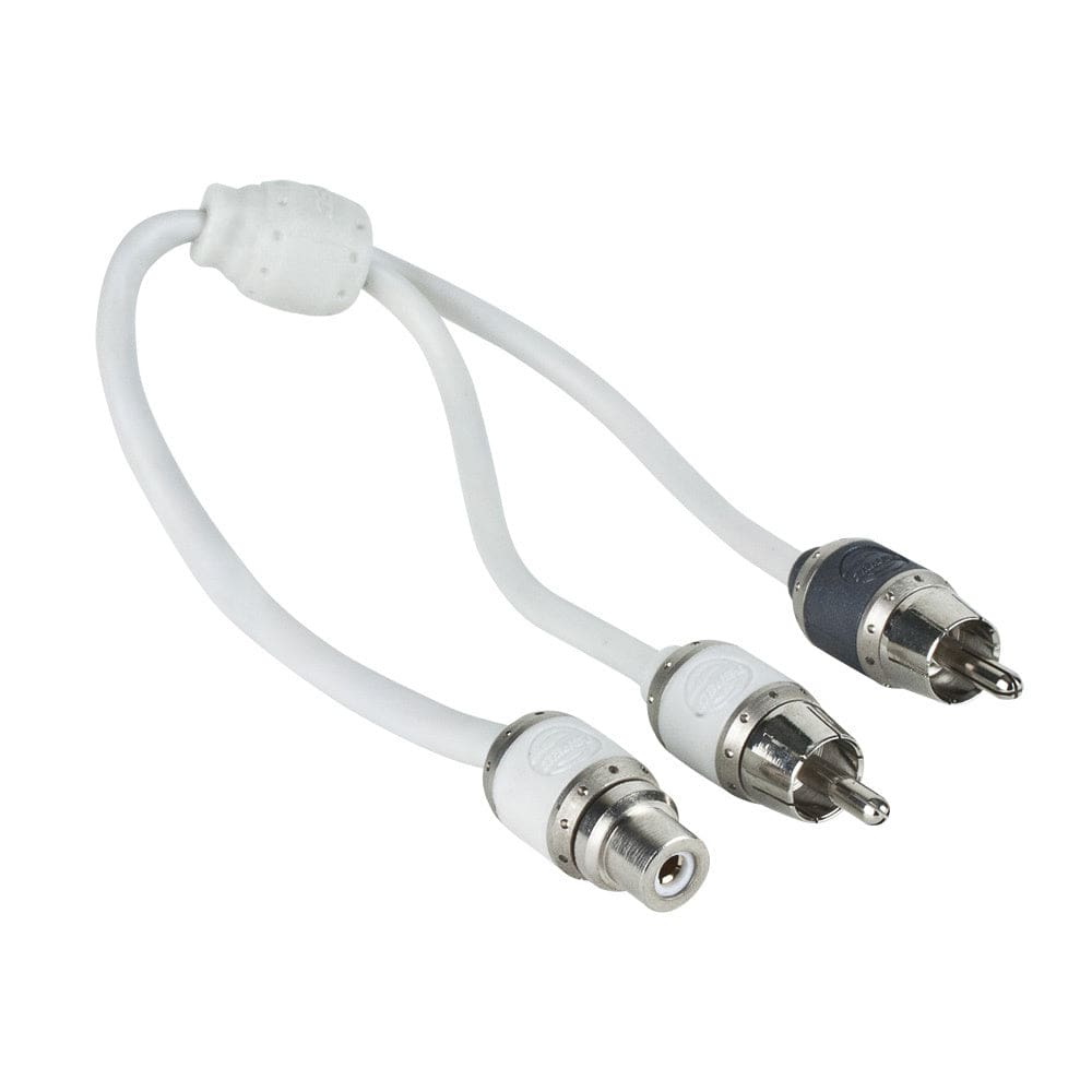 T-Spec V10 Series RCA Audio Y Cable - 2 Channel - 1 Female to 2 Males [V10RY1] - The Happy Skipper