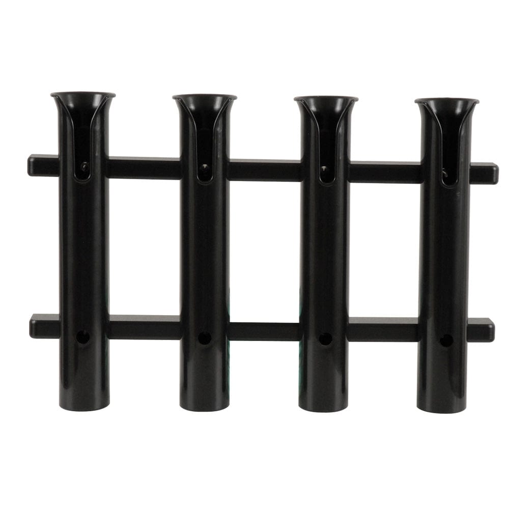 TACO 4-Rod Poly Rod Rack - Black [P03-064B] - The Happy Skipper