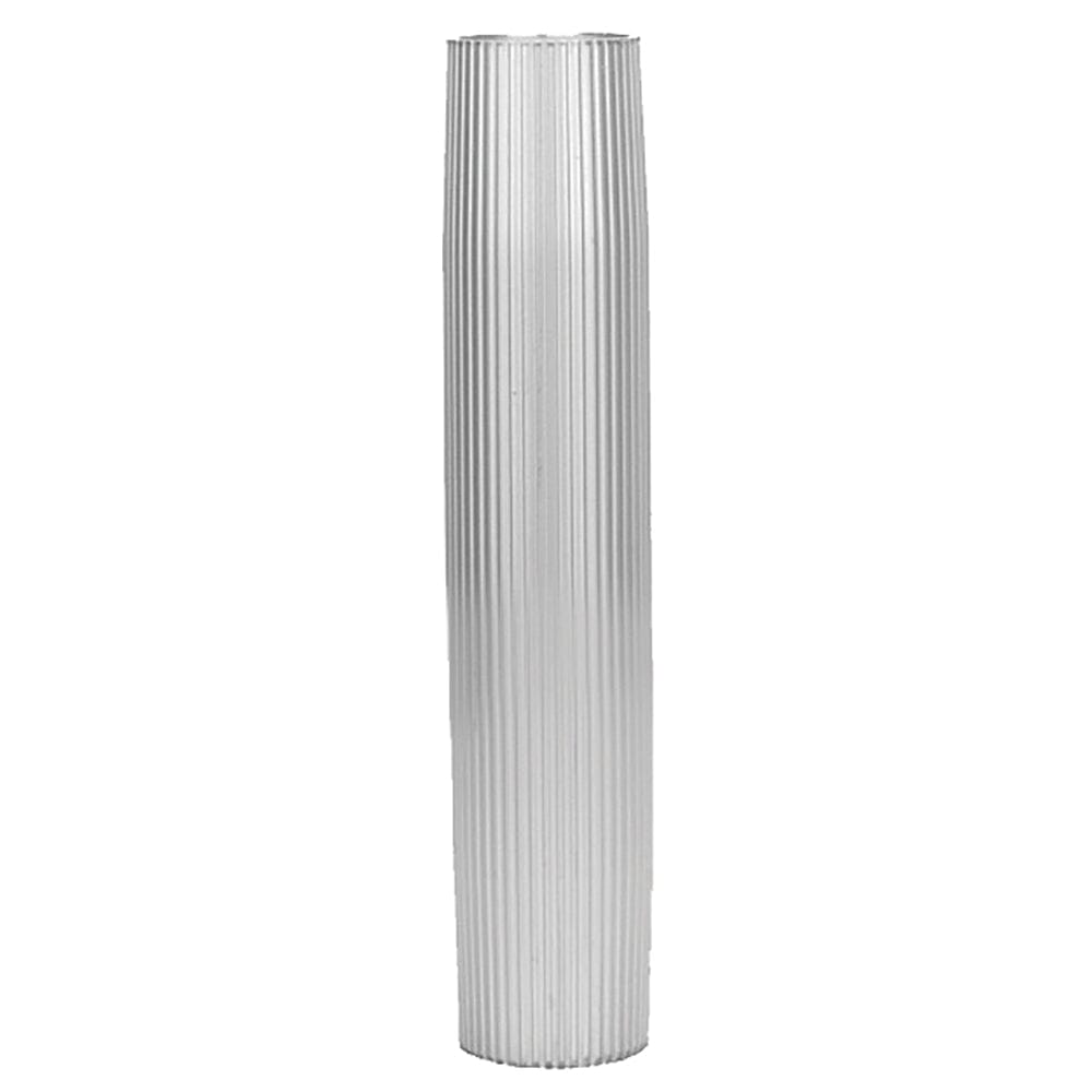 TACO Aluminum Ribbed Table Pedestal - 2-3/8" O.D. - 26" Length [Z60-8266VEL26-2] - The Happy Skipper