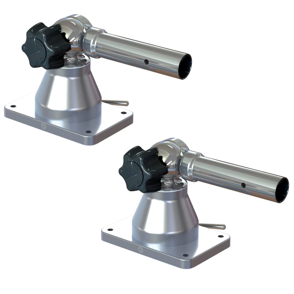 TACO Grand Slam 170 Outrigger Top Mounts - 1-1/8" (Pair) [GS-170] - The Happy Skipper