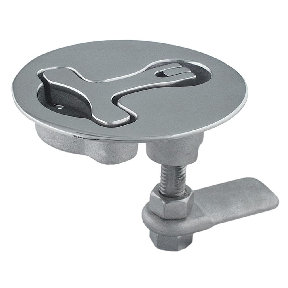 TACO Latch-tite Lifting Handle - 3" Round - Stainless Steel [F16-3000] - The Happy Skipper