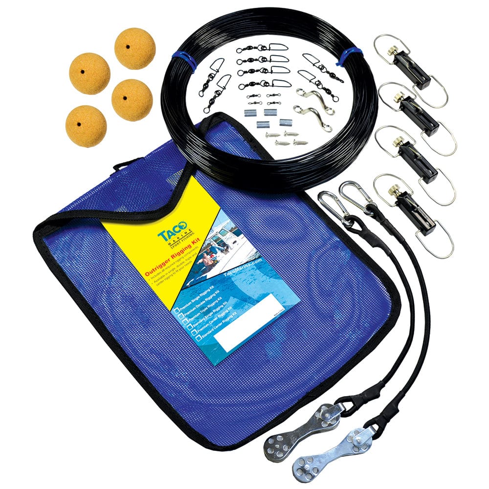 TACO Premium Mono Double Rigging Kit [RK-0002MP] - The Happy Skipper