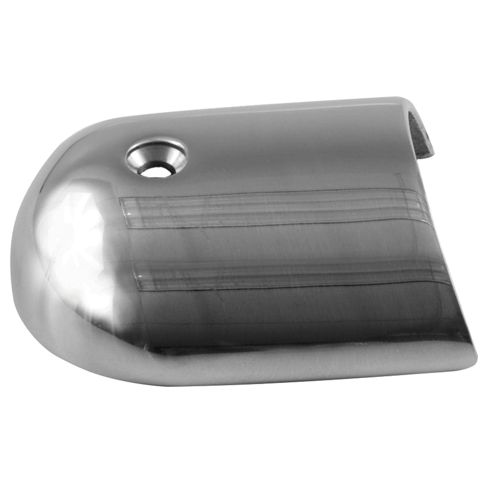 TACO Rub Rail End Cap - 1-7/8" - Stainless Steel [F16-0039] - The Happy Skipper