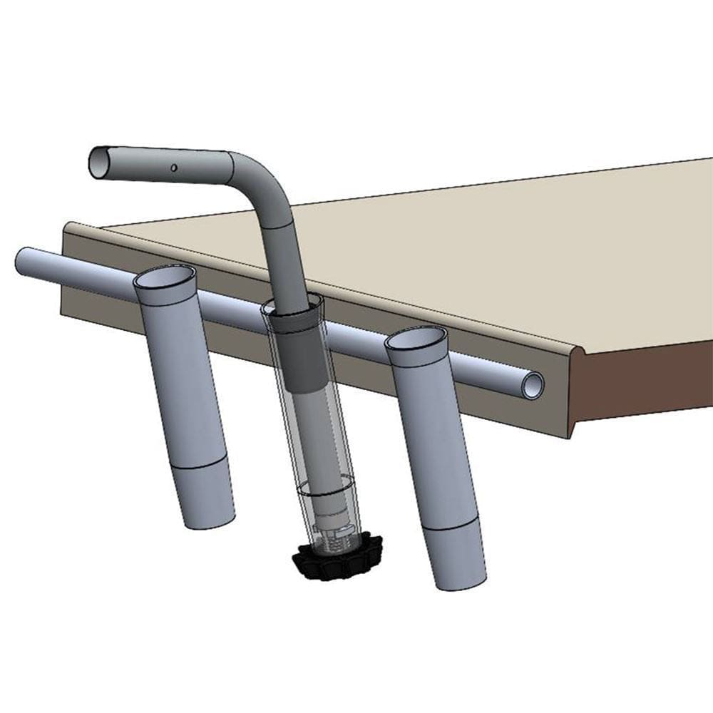 TACO ShadeFin Fixed Rod Holder Mount [T10-3000-5] - The Happy Skipper