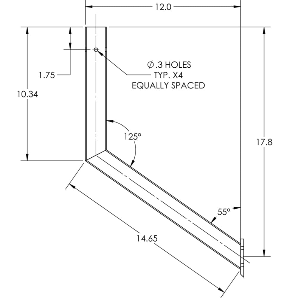 TACO Stainless Steel Table Column [F16-0005A] - The Happy Skipper