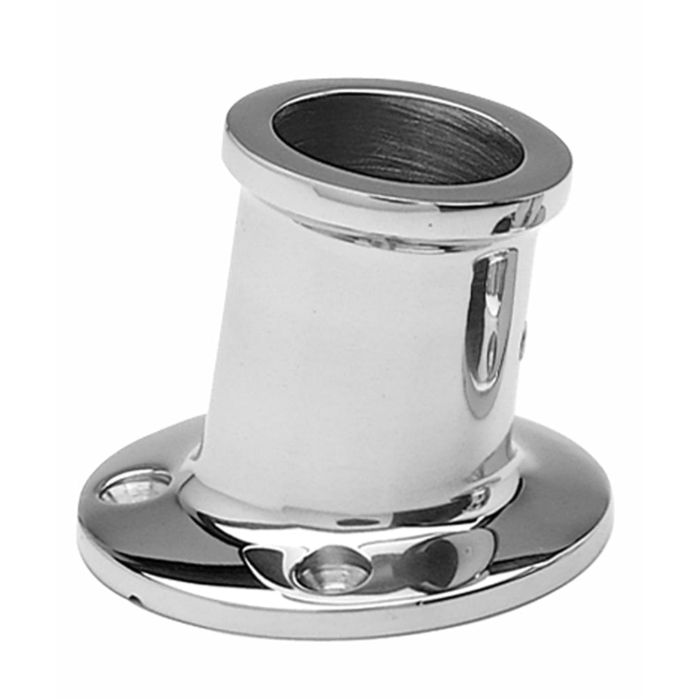 Taylor Made 1-1/4" SS Top Mount Flag Pole Socket [966] - The Happy Skipper