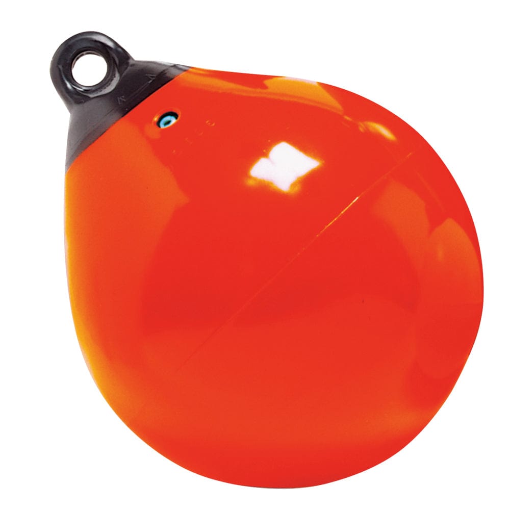 Taylor Made 12" Tuff End Inflatable Vinyl Buoy - Orange [61143] - The Happy Skipper