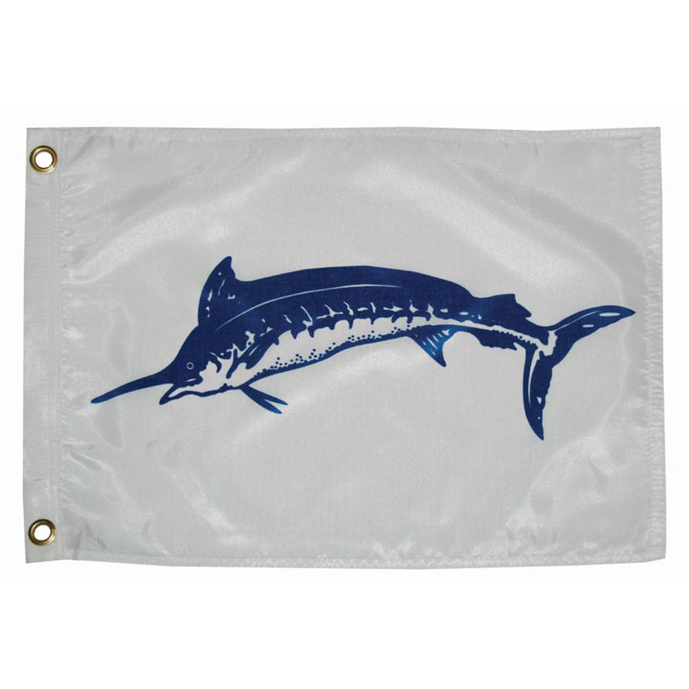 Taylor Made 12" x 18" Blue Marlin Flag [2918] - The Happy Skipper