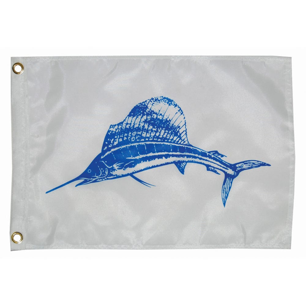 Taylor Made 12" x 18" Sailfish Flag [2818] - The Happy Skipper