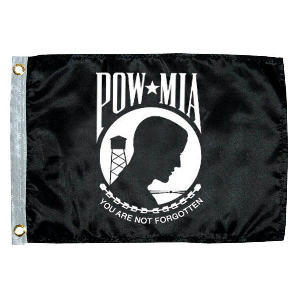 Taylor Made POW MIA Flag 12" x 18" [5624] - The Happy Skipper