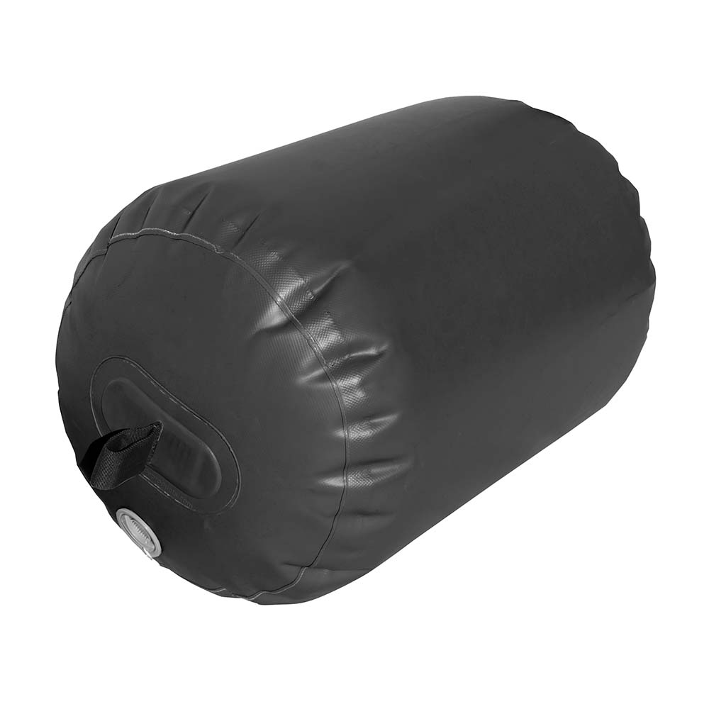 Taylor Made Super Duty Inflatable Yacht Fender - 18" x 29" - Black [SD1829B] - The Happy Skipper