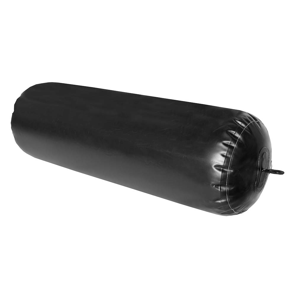 Taylor Made Super Duty Inflatable Yacht Fender - 18" x 58" - Black [SD1858B] - The Happy Skipper