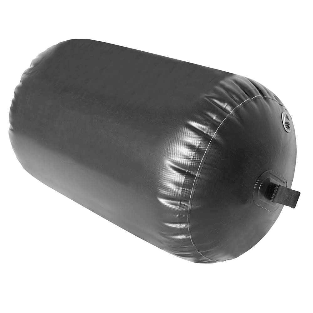 Taylor Made Super Duty Inflatable Yacht Fender - 24" x 42" - Black [SD2442B] - The Happy Skipper