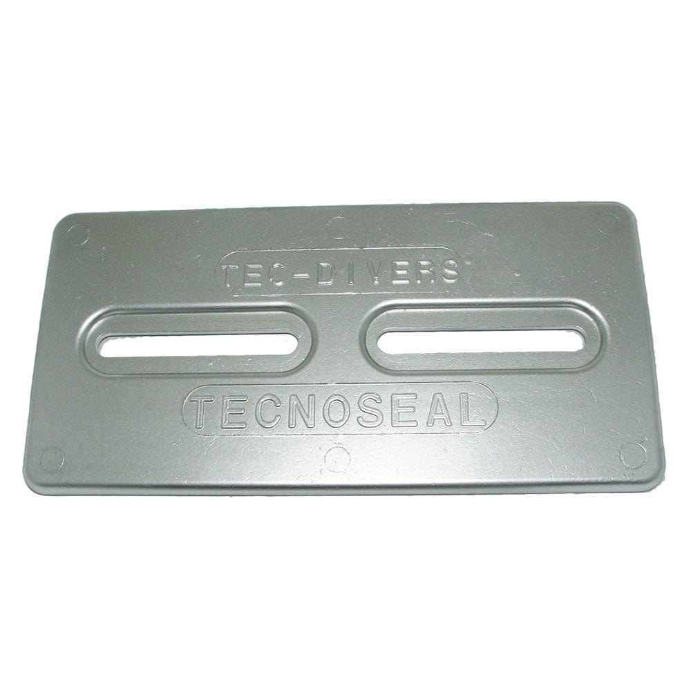 Tecnoseal Aluminum Plate Anode - 12" x 6" x 1/2" [TEC-DIVERS-AL] - The Happy Skipper