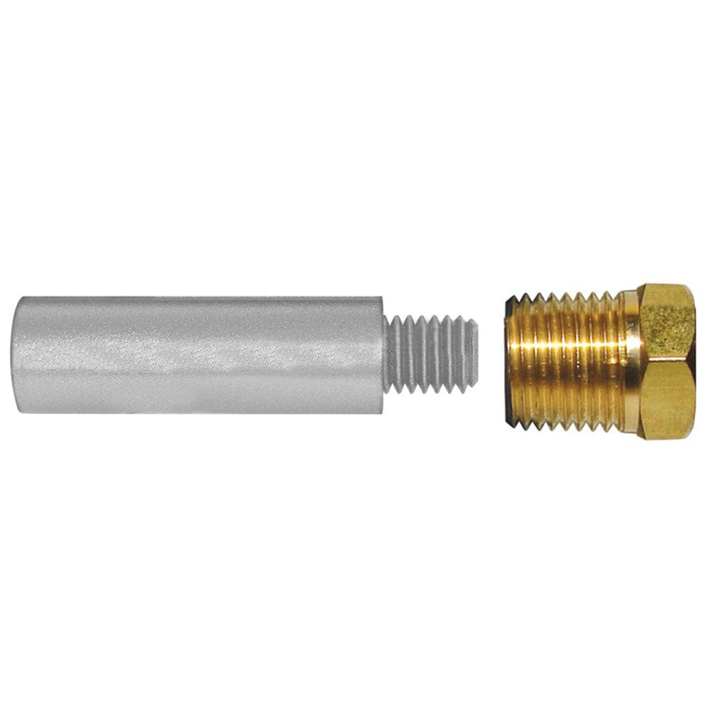 Tecnoseal E5 Pencil Zinc w/Brass Cap [TEC-E5-C] - The Happy Skipper