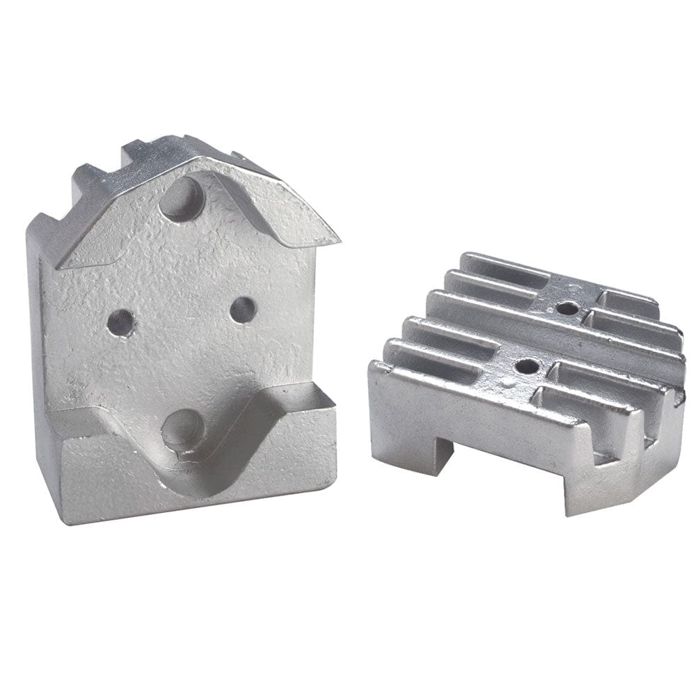 Tecnoseal Gimbal Block Anode - Zinc Finned [00806] - The Happy Skipper
