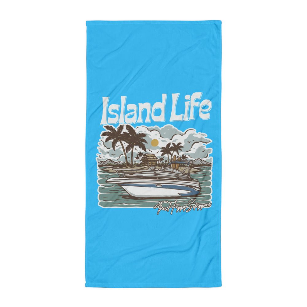 The Happy Skipper "Island Life" Towel - The Happy Skipper
