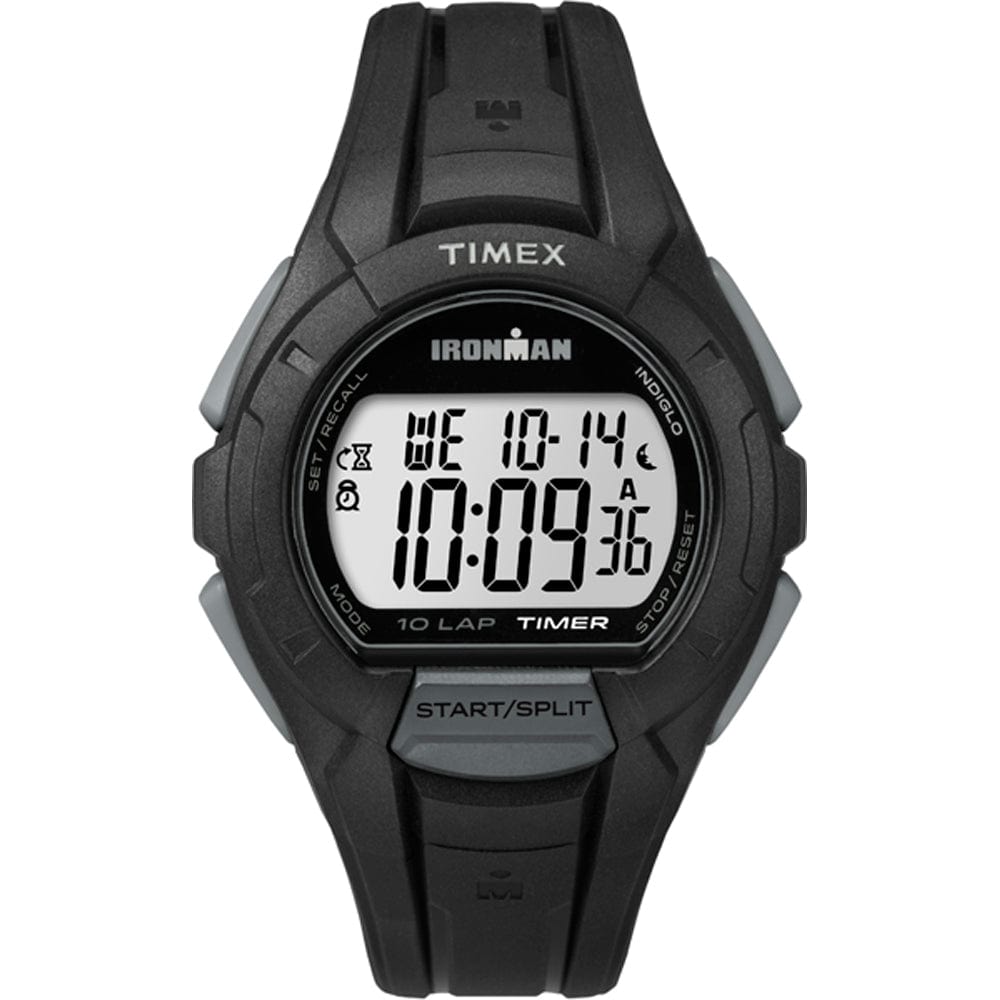 Timex Ironman Essential 10 Full-Size LAP - Black [TW5K940009J] - The Happy Skipper
