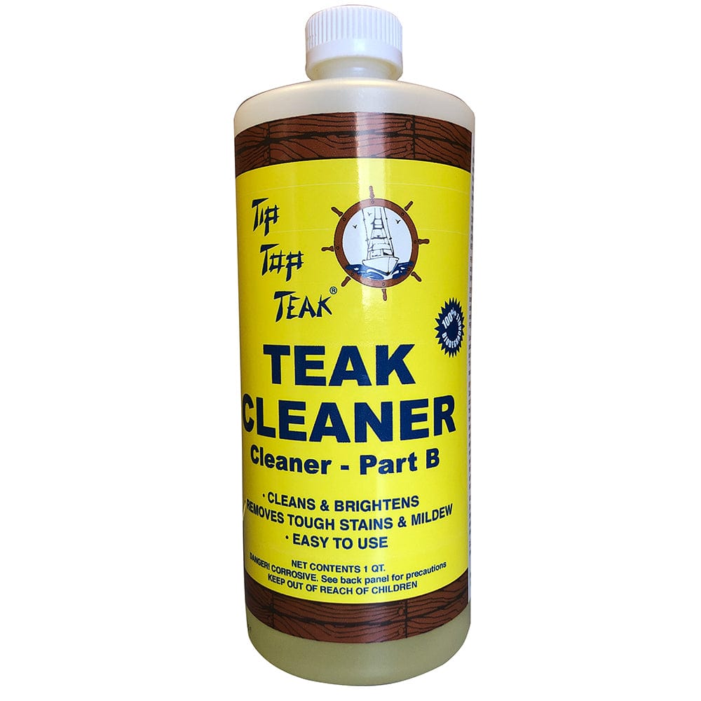 Tip Top Teak Cleaner Part B - Quart [TC862] - The Happy Skipper