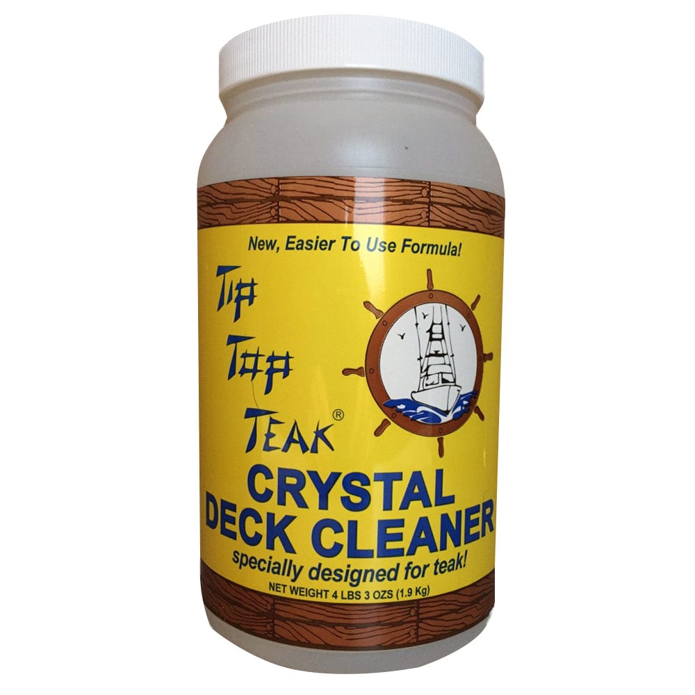 Tip Top Teak Crystal Deck Cleaner - Half Gallon (4lbs 3oz) [TC 2001] - The Happy Skipper