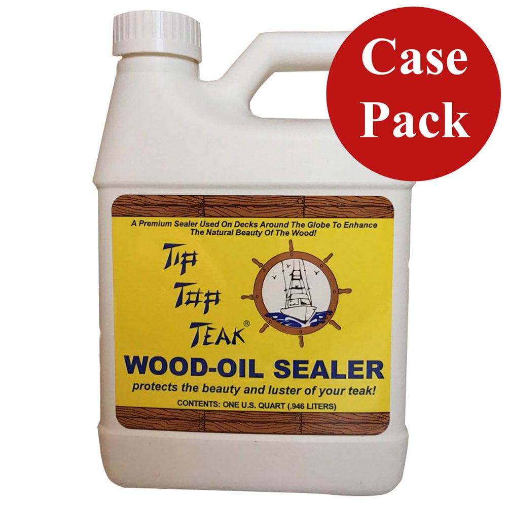 Tip Top Teak Tip Top Teak Wood Oil Sealer - Quart - *Case of 12* [TS 1001CASE] - The Happy Skipper