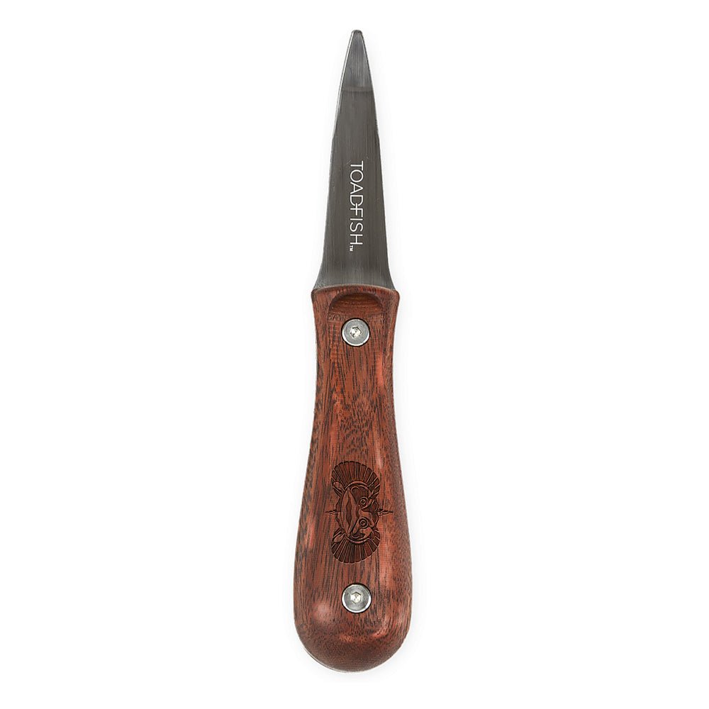 Toadfish Oyster Knife - Wood (Limited Edition) [1064] - The Happy Skipper