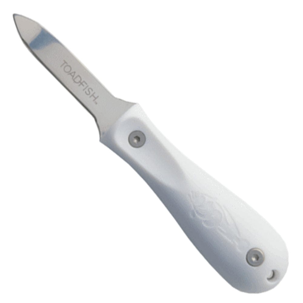Toadfish Professional Edition Oyster Knife - White [1005] - The Happy Skipper