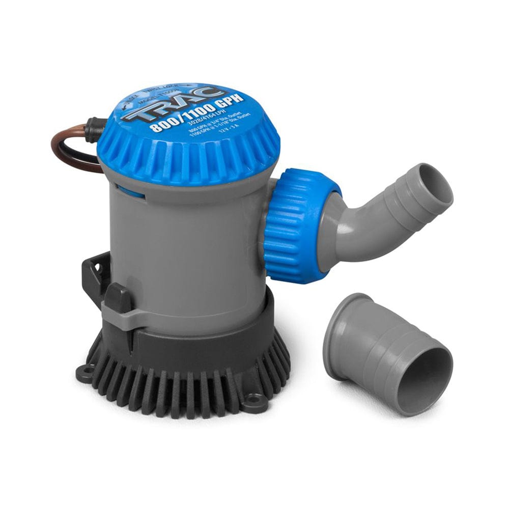 TRAC Outdoors Bilge Pump - 800/1100 GPH - Non-Automatic [69301] - The Happy Skipper