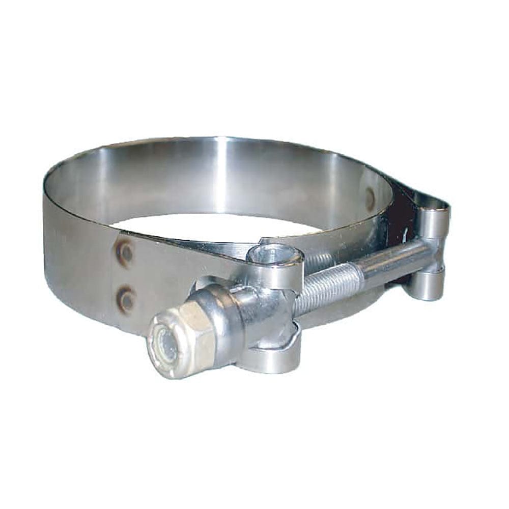 Trident Marine 316 SS T-Bolt Clamp - 3/4" Band - 2.28"-2.59" Range - 10-Pack [720-2001] - The Happy Skipper