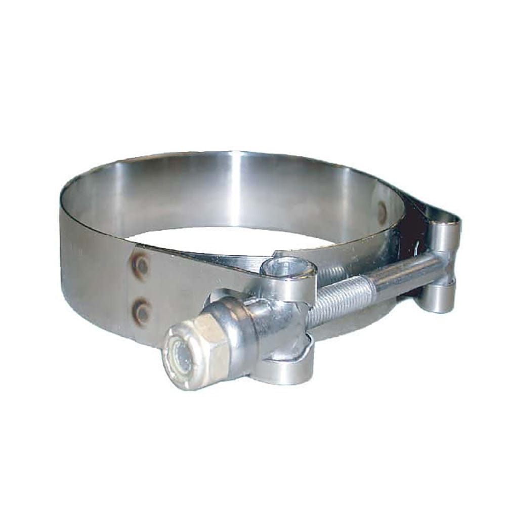 Trident Marine 316 SS T-Bolt Clamp - 3/4" Band - 6.53"-7.10" Range - 10-Pack [720-6001L] - The Happy Skipper
