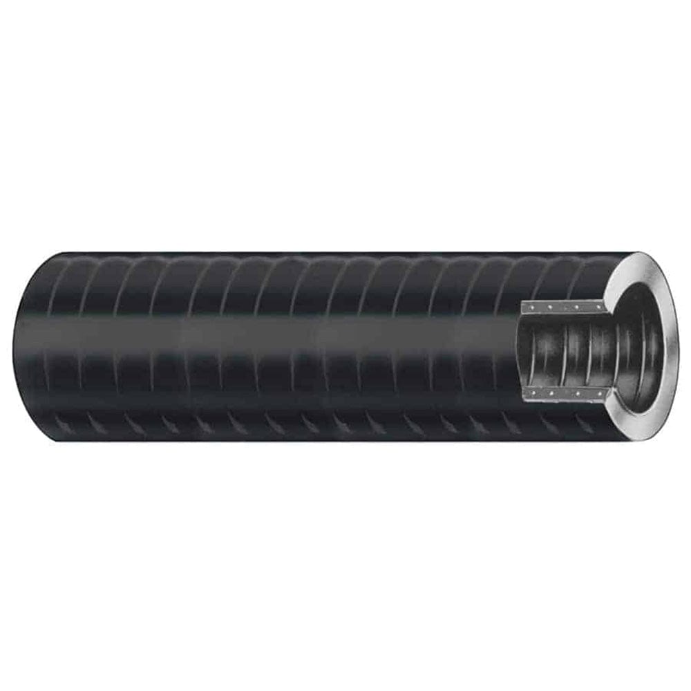 Trident Marine 3/4" x 50 VAC XHD Bilge Live Well Hose - Hard PVC Helix - Black [149-0346] - The Happy Skipper