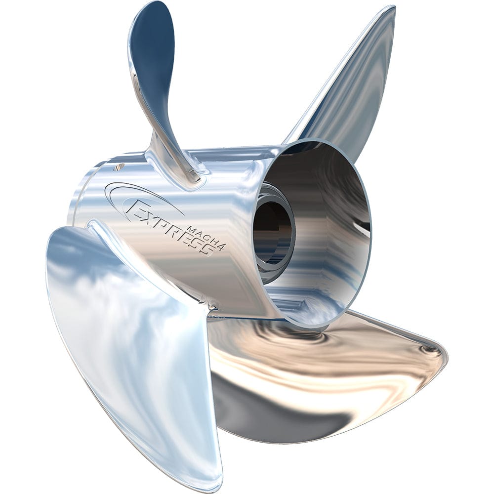 Turning Point Express Mach4 - Right Hand - Stainless Steel Propeller - EX1/EX2-1413-4 - 4-Blade - 14" x 13 Pitch [31431330] - The Happy Skipper