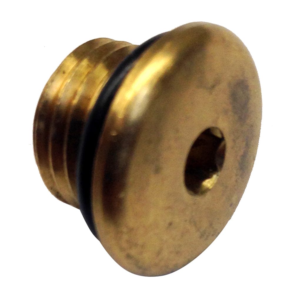 Uflex Brass Plug w/O-Ring for Pumps [71928P] - The Happy Skipper