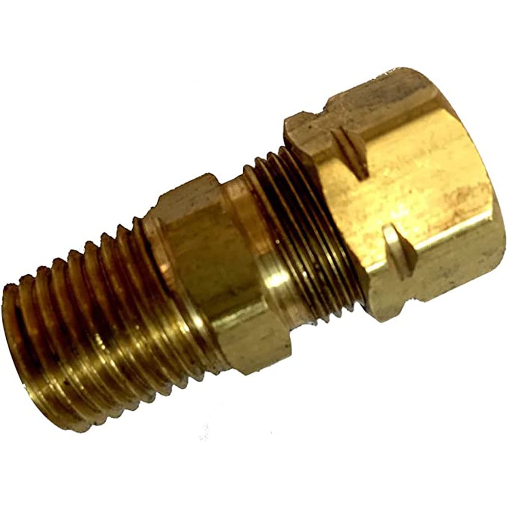 Uflex Straight Helm Fitting 1/4 NPT f/UP Comp Line Autopilot Return Line [CONNECTOR FITT.] - The Happy Skipper