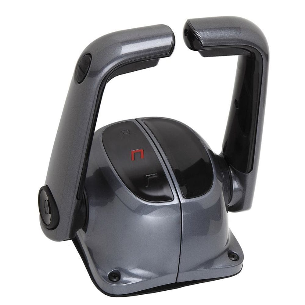 UflexTwin Lever Top Mount Control w/Neutral Lock Trim Switch - Black [B502BT/L] - The Happy Skipper