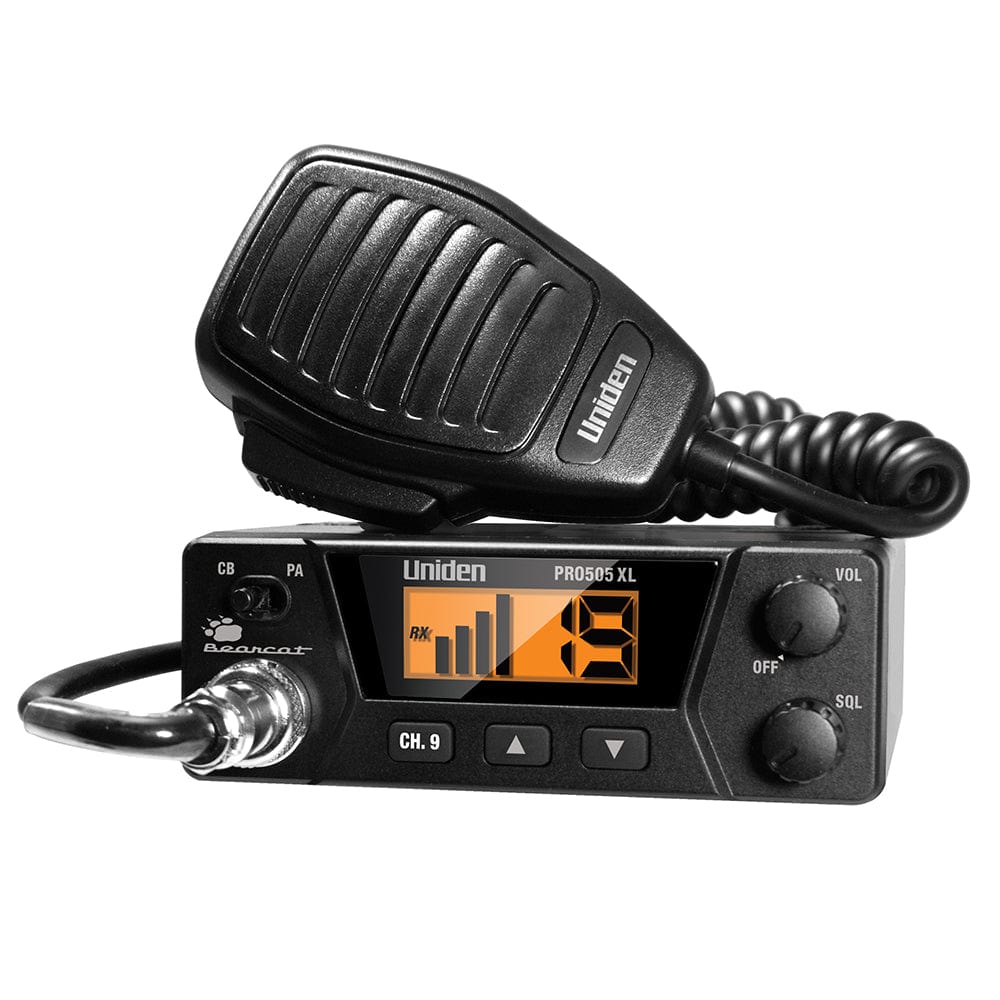 Uniden PRO505XL 40-Channel Bearcat CB Radio [PRO505XL] - The Happy Skipper