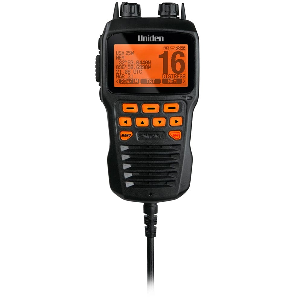 Uniden Remote Mic f/UM725 VHF Radios - Black [UMRMICBK] - The Happy Skipper