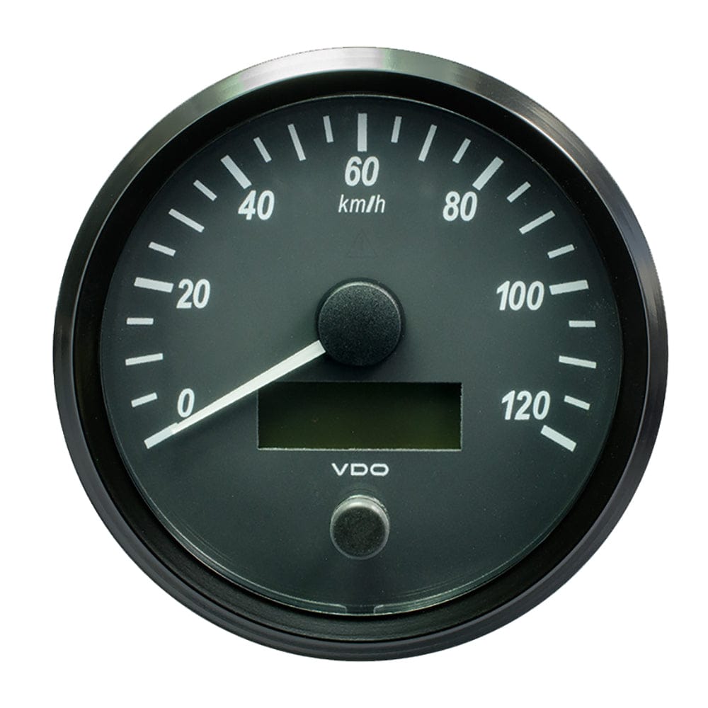 VDO SingleViu 100mm (4") Speedometer - 120 KM/H [A2C3832860030] - The Happy Skipper