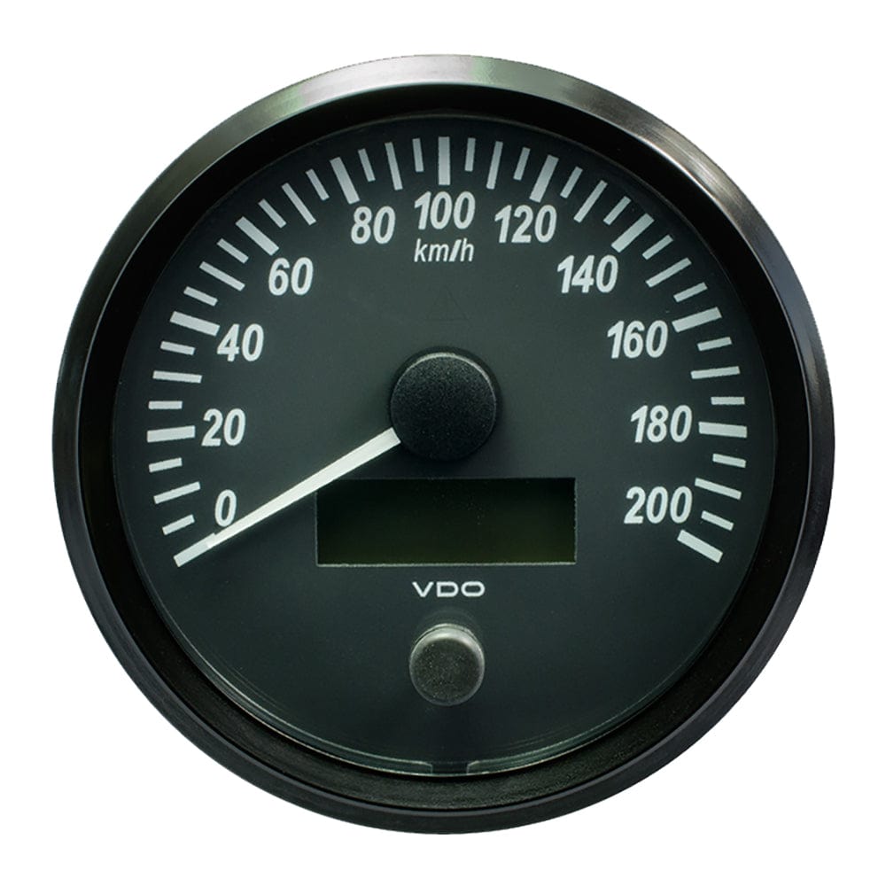 VDO SingleViu 100mm (4") Speedometer - 200 KM/H [A2C3832840030] - The Happy Skipper