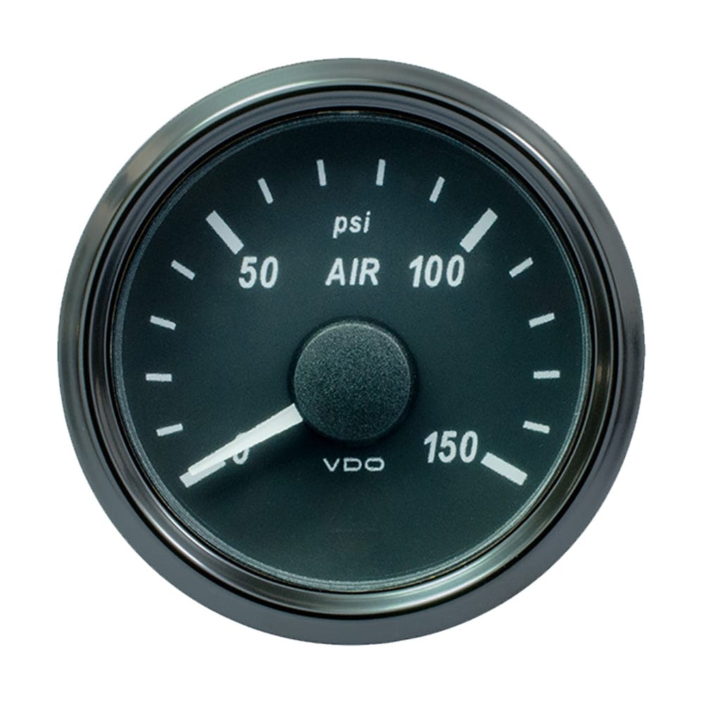 VDO SingleViu 52mm (2-1/16") Air Pressure Gauge - 150 PSI - 0-180 Ohm [A2C3833440030] - The Happy Skipper
