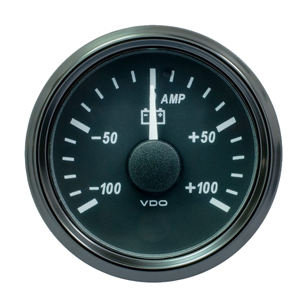 VDO SingleViu 52mm (2-1/16") Ammeter - 100 AMP [A2C3833070030] - The Happy Skipper