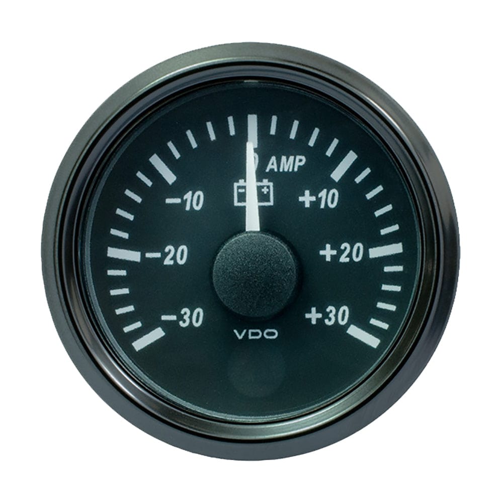 VDO SingleViu 52mm (2-1/16") Ammeter - 30 AMP [A2C3833090030] - The Happy Skipper