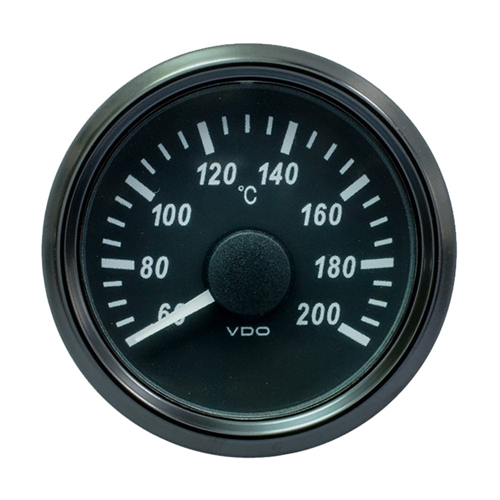 VDO SingleViu 52mm (2-1/16") Cylinder Temp. Gauge - 200C - 471-14 Ohm [A2C3833520030] - The Happy Skipper