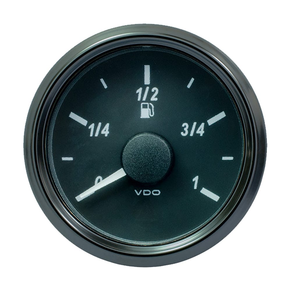 VDO SingleViu 52mm (2-1/16") Fuel Level Gauge - Euro - 90-5 Ohm [A2C3833110030] - The Happy Skipper